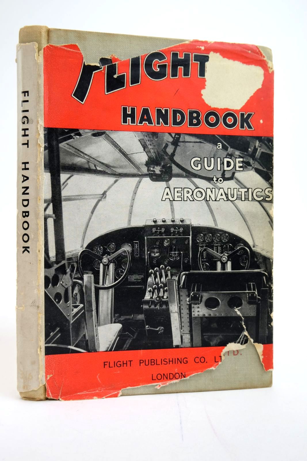 Cover of FLIGHT HANDBOOK A GUIDE TO AERONAUTICS by W.O. Manning;  et al