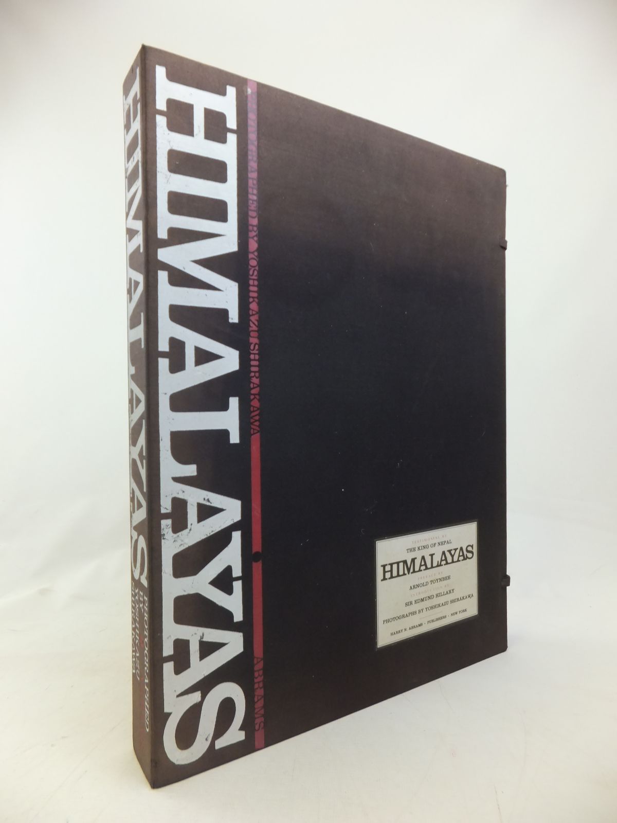 Cover of HIMALAYAS by Yoshikazu Shirakawa; Arnold J. Toynbee; Edmund Hillary