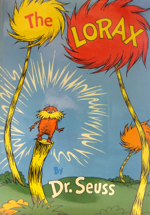 The Lorax by Dr Seuss cover image