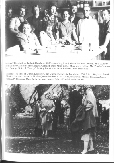 Visit of the Queen Mother