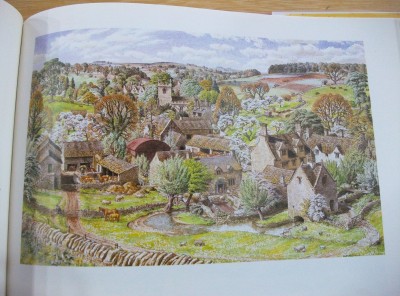 Spring comes to a Cotswold Village