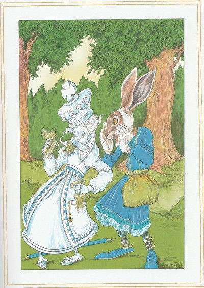 King with the March Hare - Illus. Chris Riddell