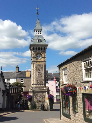 The Clock Tower at Hay-on-Wye