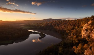 Wintour's Leap at Sunset