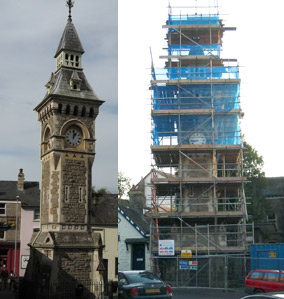 Clock Tower at Hay-on-Wye