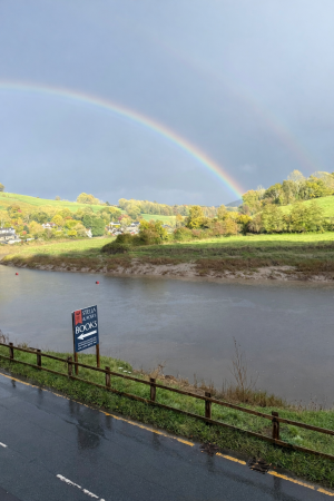 Double Rainbow From the Shop