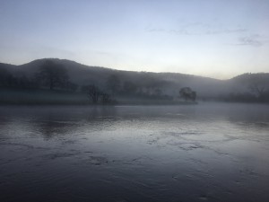 Mist at High Tide (River Wye, Tintern)
