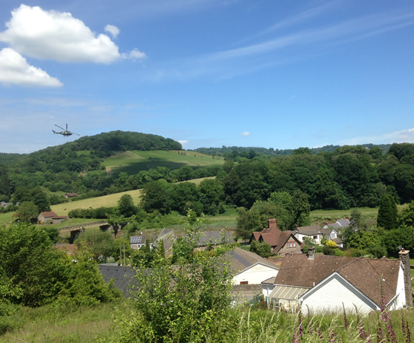 Sunny Skies Over Tintern