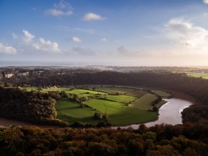 View toward Chepstow from Eagles Nest (Chris Bryant)