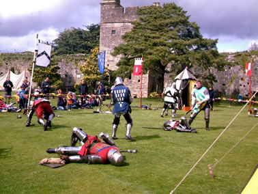 Medieval Knights at Caldicot Castle