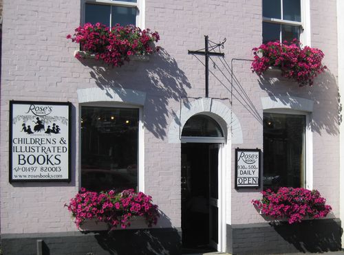 Flowers at Rose's Books