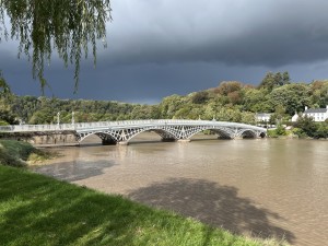 Chepstow Bridge - Before the Deluge
