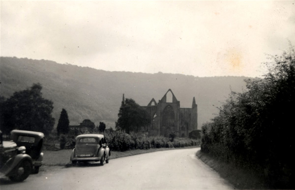 Tintern Abbey in 1948