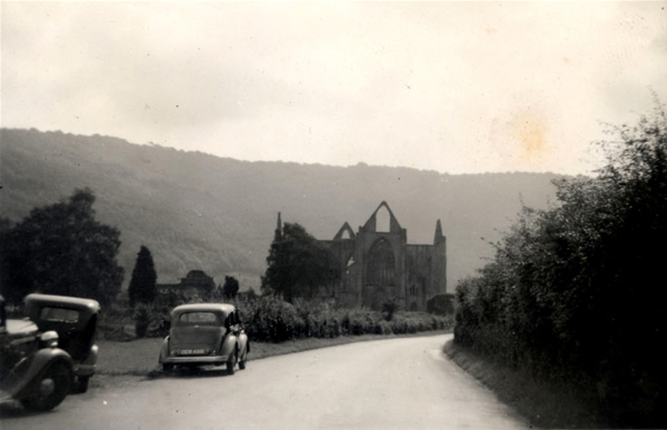 Tintern Abbey in 1948