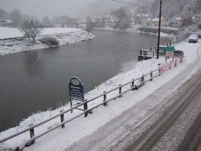 Tintern in the Snow 2013
