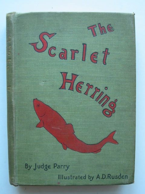 Photo of THE SCARLET HERRING written by Parry, Edward Abbott illustrated by Rusden, A. D. published by Smith, Elder &amp; Co. (STOCK CODE: 1101558)  for sale by Stella & Rose's Books