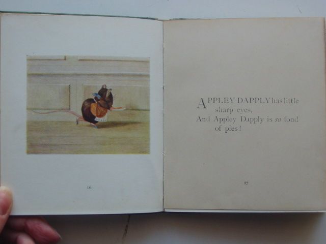 Photo of APPLEY DAPPLY'S NURSERY RHYMES written by Potter, Beatrix illustrated by Potter, Beatrix published by Frederick Warne & Co. (STOCK CODE: 1103802)  for sale by Stella & Rose's Books