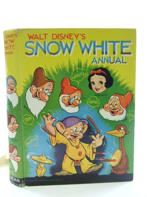 Photo of SNOW WHITE ANNUAL written by Disney, Walt illustrated by Disney, Walt published by Dean & Son Ltd. (STOCK CODE: 1106562)  for sale by Stella & Rose's Books