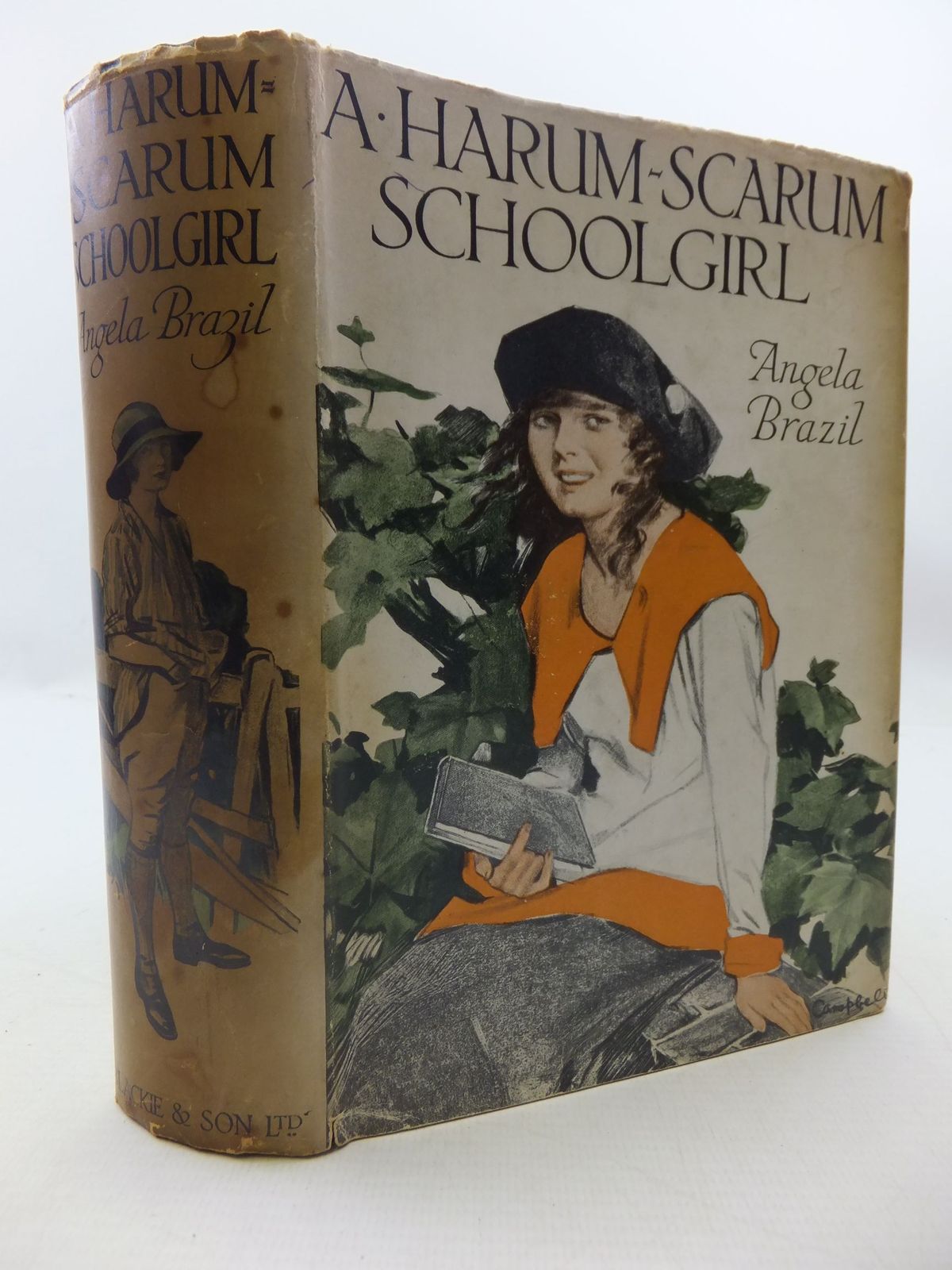 Photo of A HARUM-SCARUM SCHOOLGIRL written by Brazil, Angela illustrated by Campbell, John published by Blackie &amp; Son Ltd. (STOCK CODE: 1108589)  for sale by Stella & Rose's Books