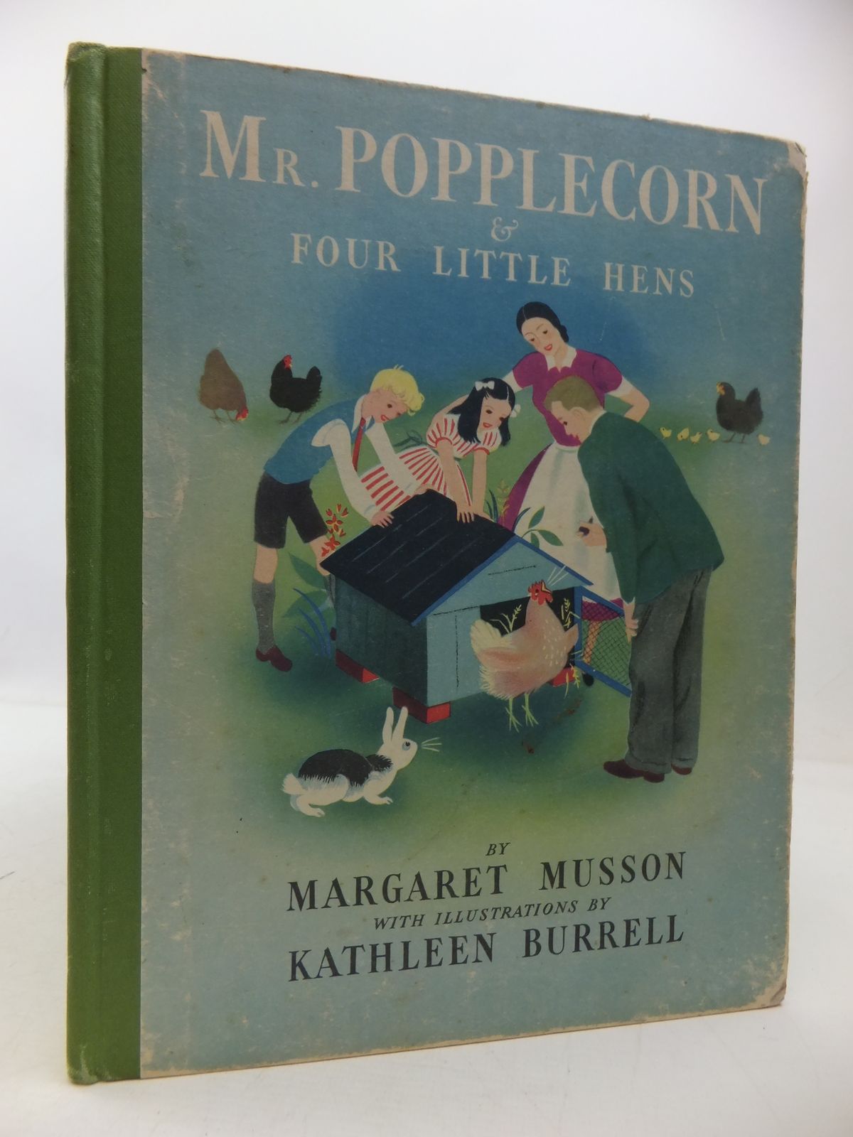 Photo of MR POPPLECORN & FOUR LITTLE HENS written by Musson, Margaret illustrated by Burrell, Kathleen published by George G. Harrap &amp; Co. Ltd. (STOCK CODE: 1108840)  for sale by Stella & Rose's Books