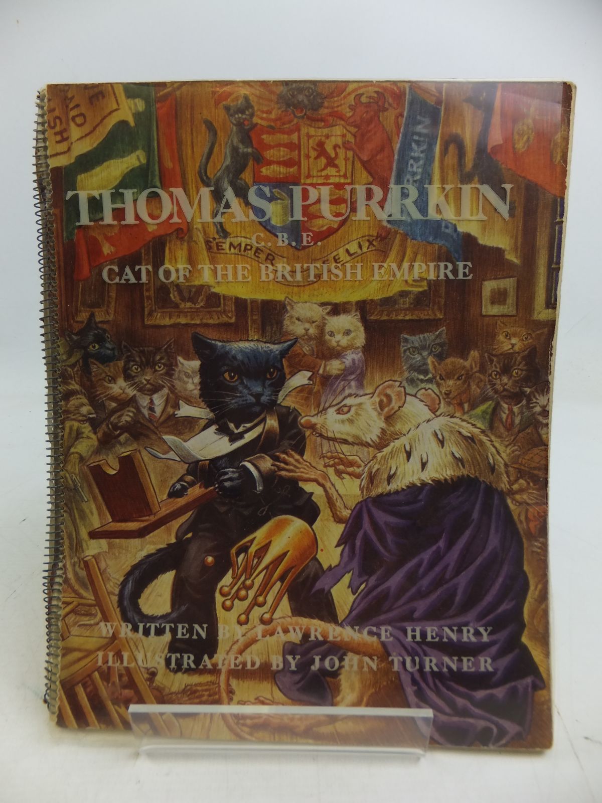 Photo of THOMAS PURRKIN, C.B.E. CAT OF THE BRITISH EMPIRE- Stock Number: 1108862