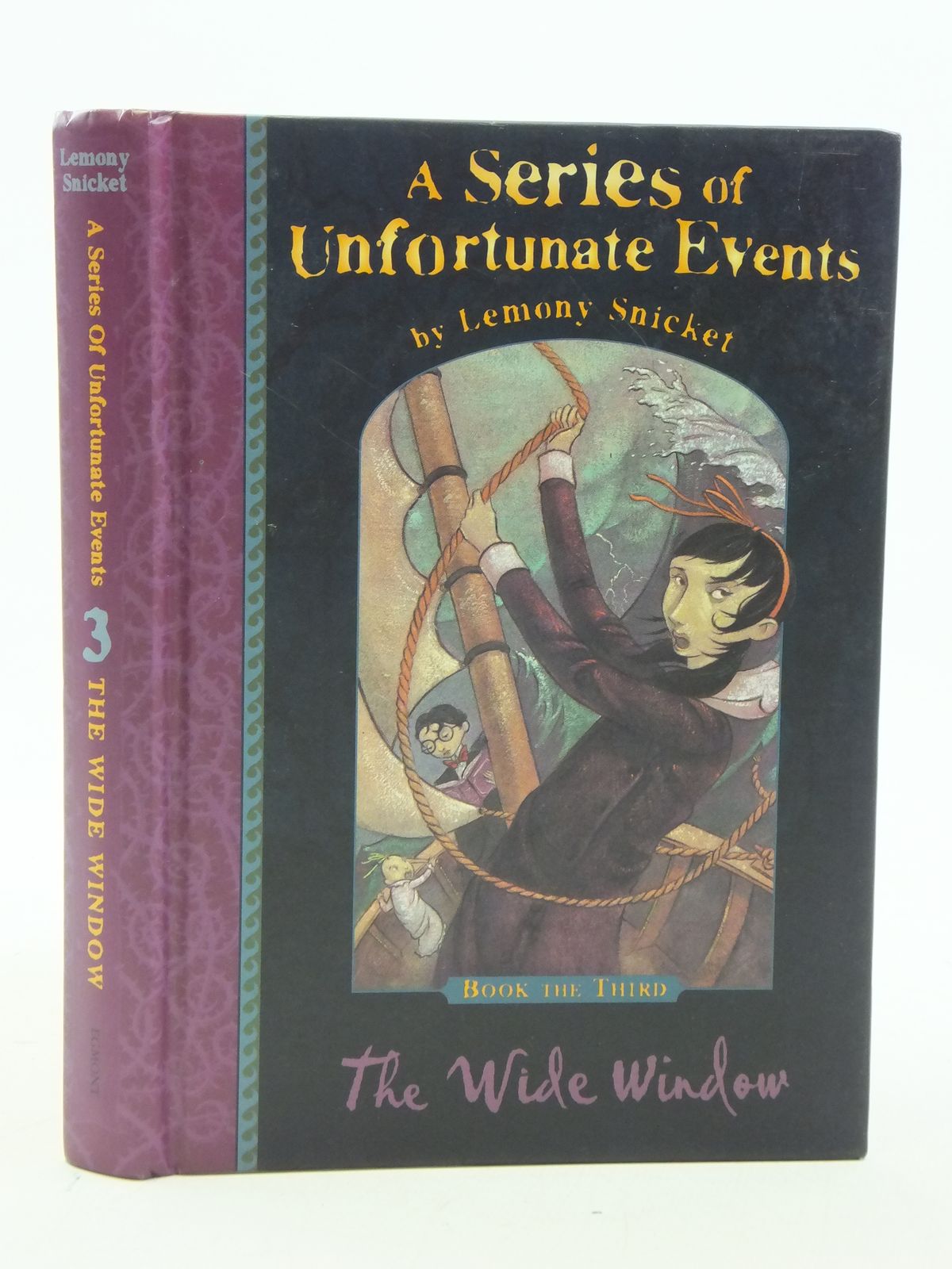 Photo of A SERIES OF UNFORTUNATE EVENTS: THE WIDE WINDOW written by Snicket, Lemony illustrated by Helquist, Brett published by Egmont Children's Books Ltd. (STOCK CODE: 1109093)  for sale by Stella & Rose's Books