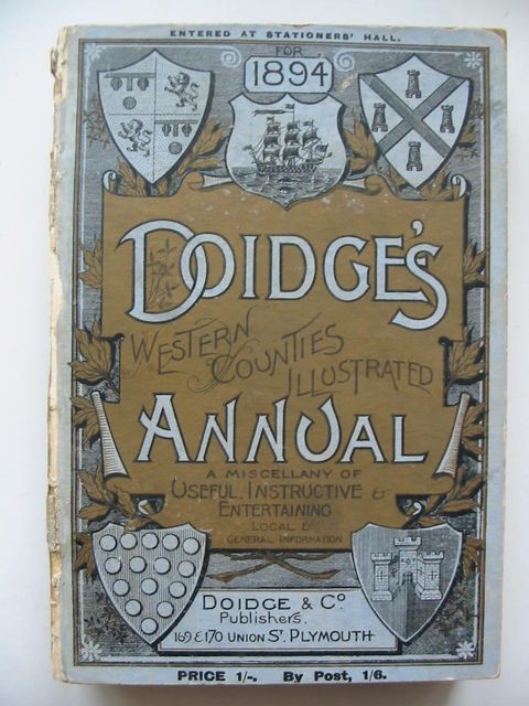 Photo of DOIDGE'S WESTERN COUNTIES ILLUSTRATED ANNUAL 1894- Stock Number: 1201036