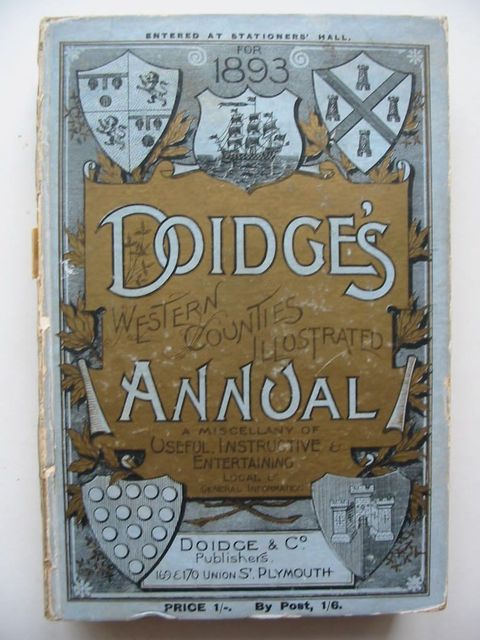 Photo of DOIDGE'S WESTERN COUNTIES ILLUSTRATED ANNUAL 1893- Stock Number: 1201040