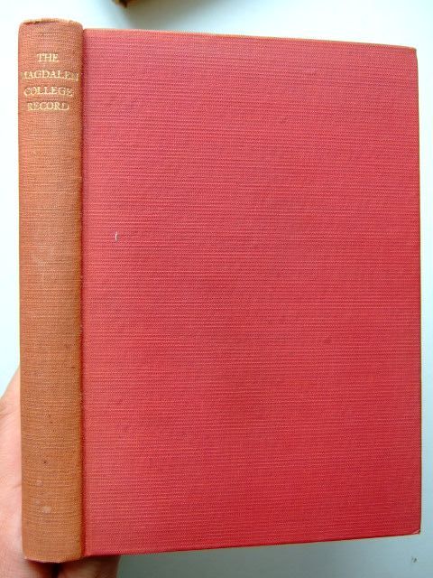 Photo of THE MAGDALEN COLLEGE RECORD 1955 published by Oxford University Press (STOCK CODE: 1204428)  for sale by Stella & Rose's Books