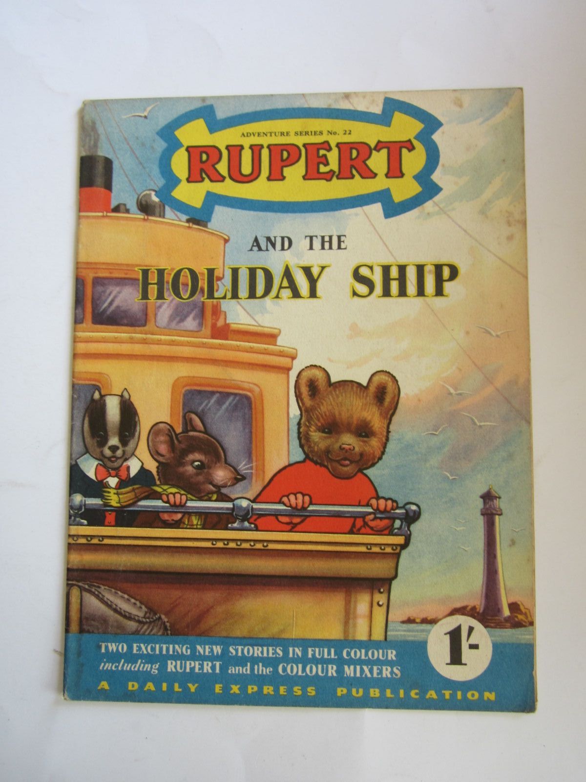Photo of RUPERT ADVENTURE SERIES No. 22 - RUPERT AND THE HOLIDAY SHIP written by Bestall, Alfred published by Daily Express (STOCK CODE: 1206521)  for sale by Stella & Rose's Books
