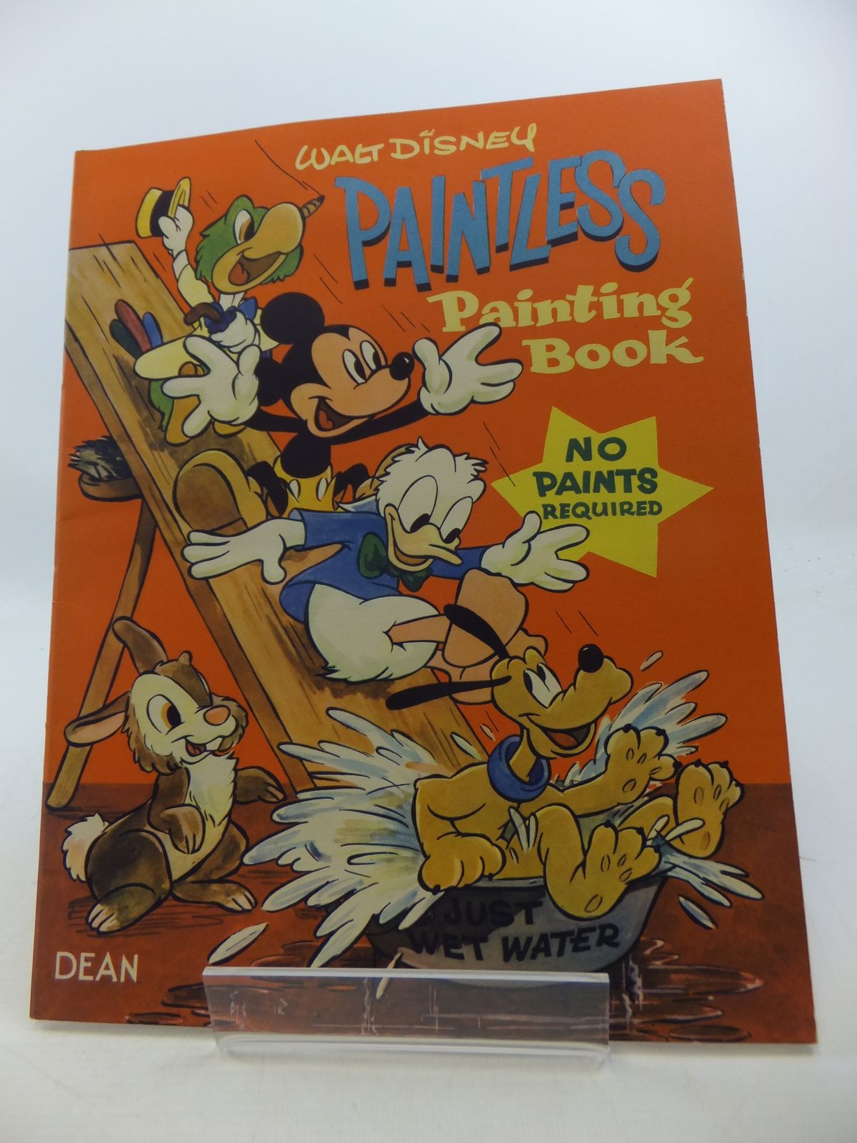Photo of WALT DISNEY PAINTLESS PAINTING BOOK written by Disney, Walt illustrated by Disney, Walt published by Dean & Son Ltd. (STOCK CODE: 1207807)  for sale by Stella & Rose's Books