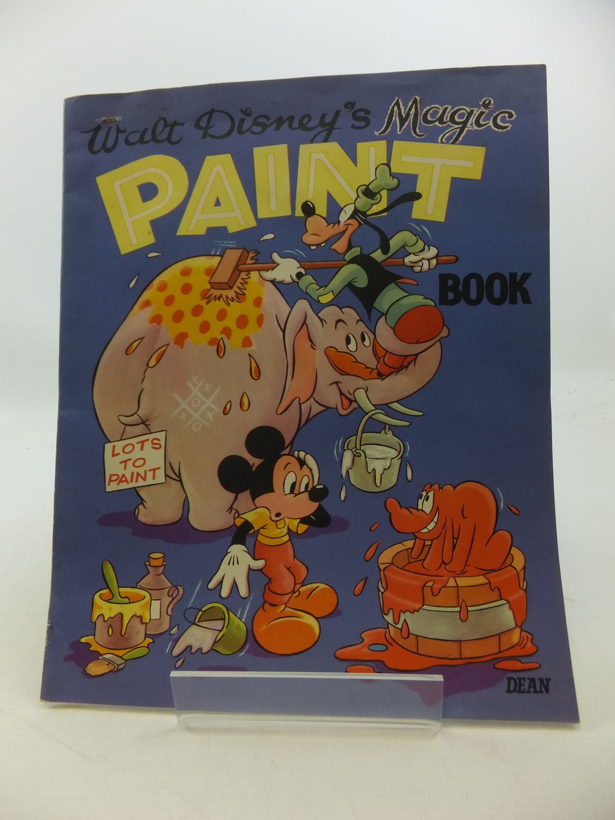 Photo of WALT DISNEY'S MAGIC PAINT BOOK written by Disney, Walt illustrated by Disney, Walt published by Dean & Son Ltd. (STOCK CODE: 1207808)  for sale by Stella & Rose's Books