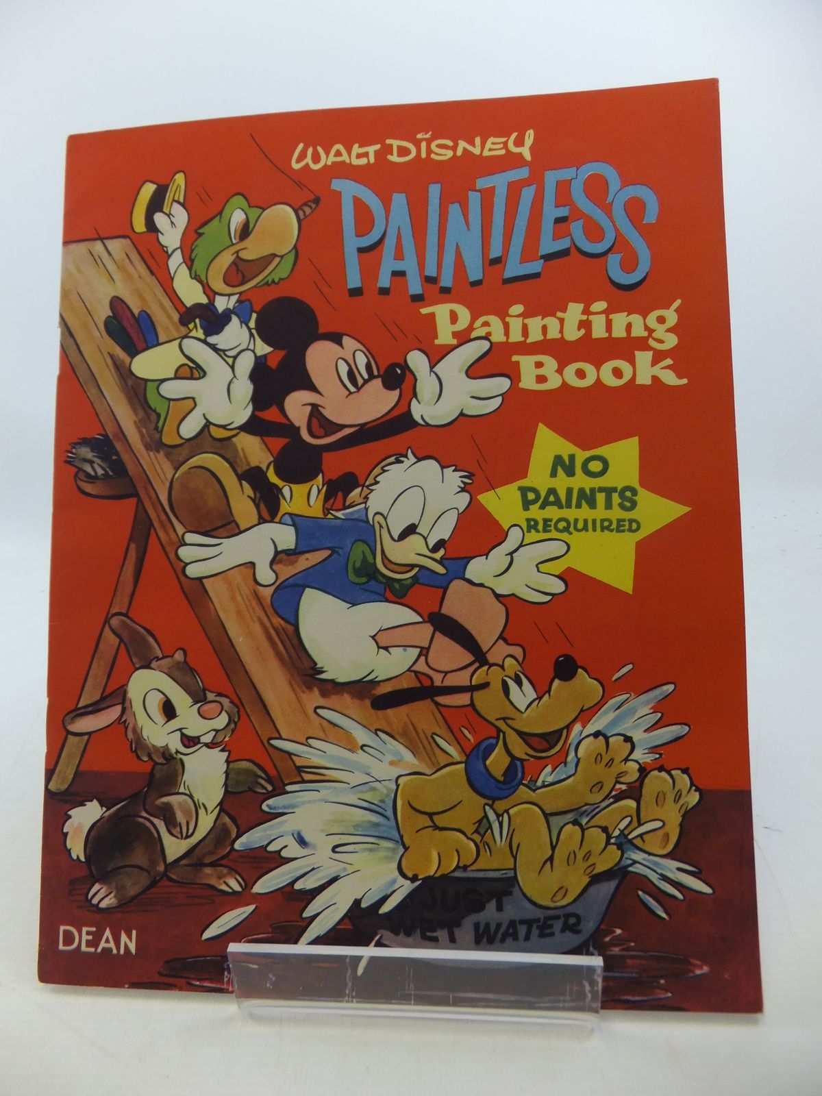 Photo of WALT DISNEY PAINTLESS PAINTING BOOK written by Disney, Walt illustrated by Disney, Walt published by Dean & Son Ltd. (STOCK CODE: 1207809)  for sale by Stella & Rose's Books