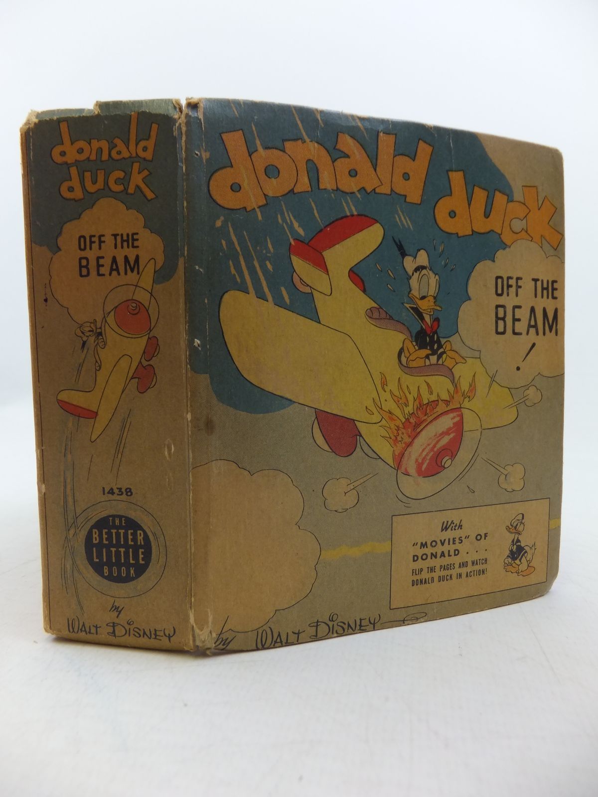 Photo of DONALD DUCK OFF THE BEAM written by Disney, Walt illustrated by Disney, Walt published by Whitman Publishing Company (STOCK CODE: 1207820)  for sale by Stella & Rose's Books