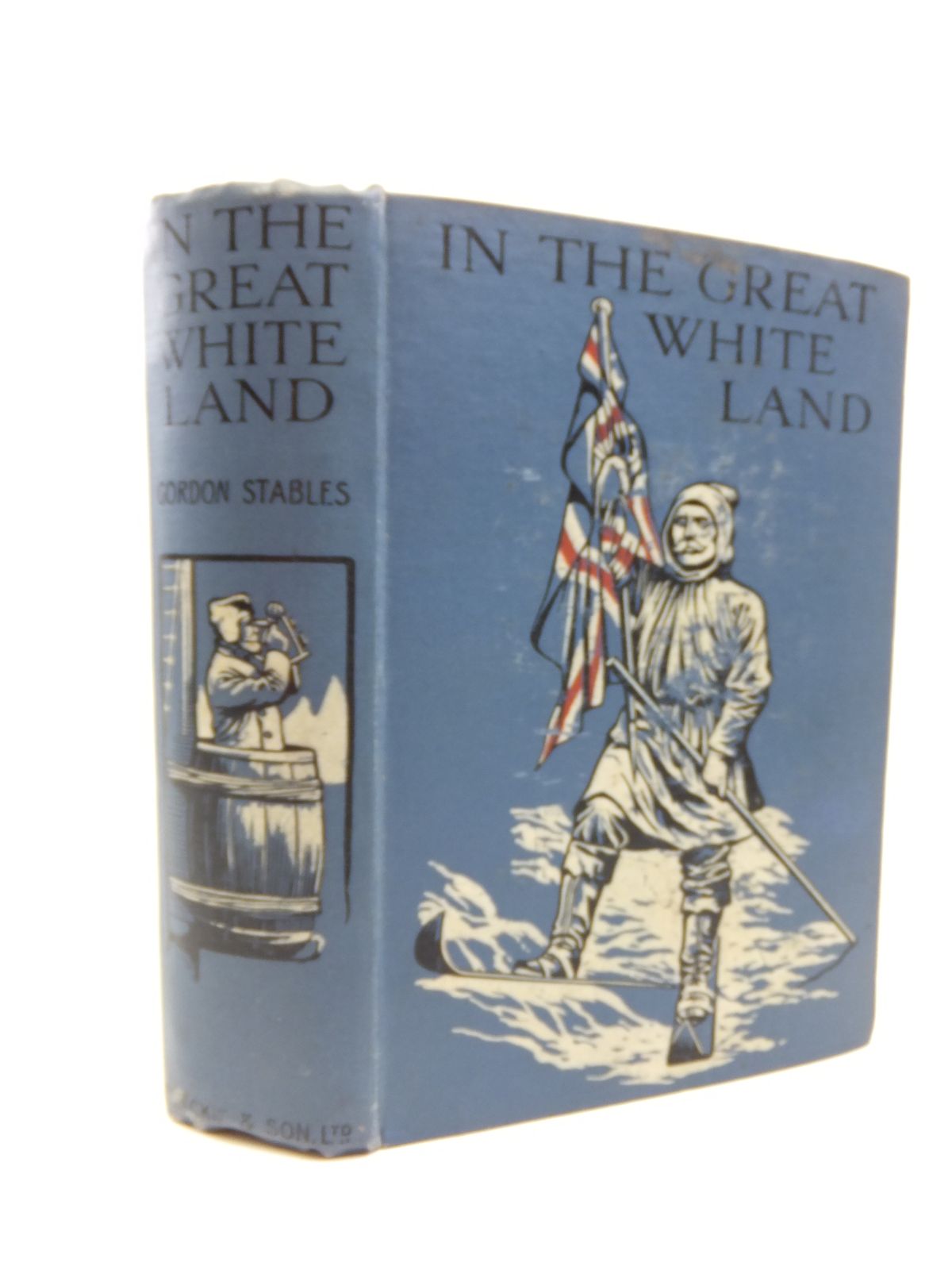 Photo of IN THE GREAT WHITE LAND written by Stables, Gordon illustrated by De Walton, Ambrose published by Blackie &amp; Son Ltd. (STOCK CODE: 1208270)  for sale by Stella & Rose's Books