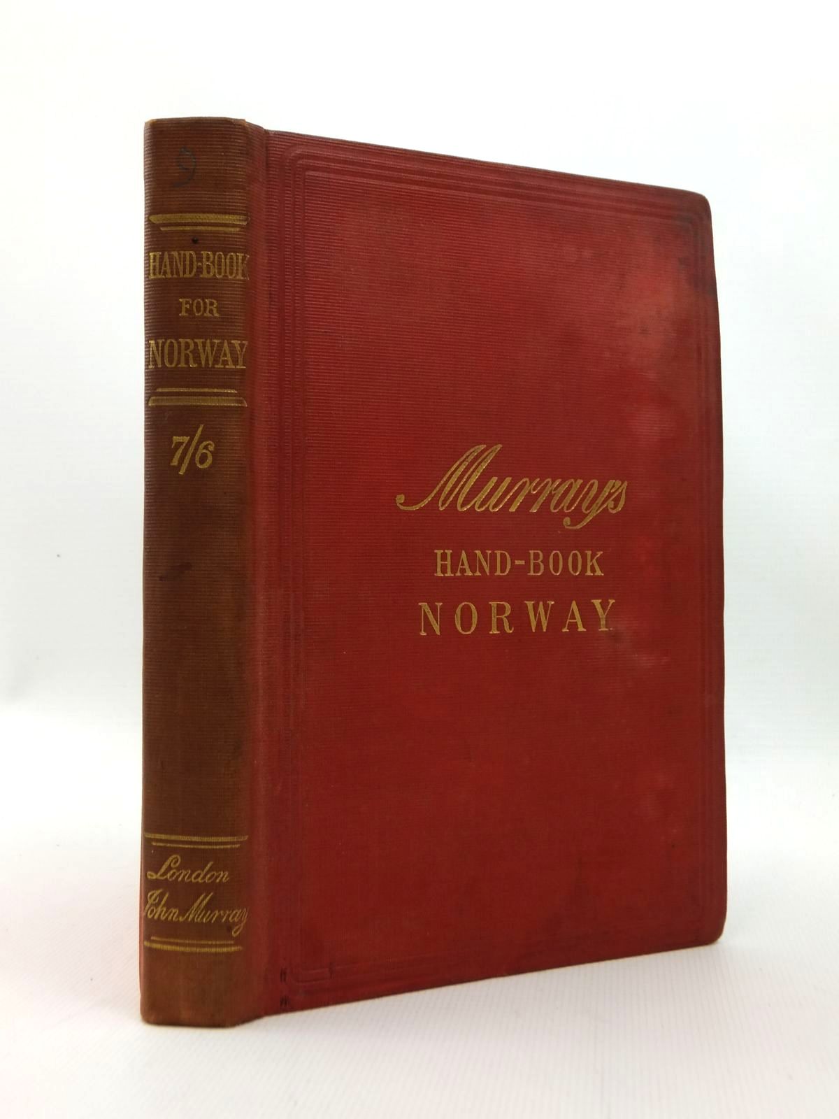 Photo of HANDBOOK FOR TRAVELLERS IN NORWAY- Stock Number: 1208692