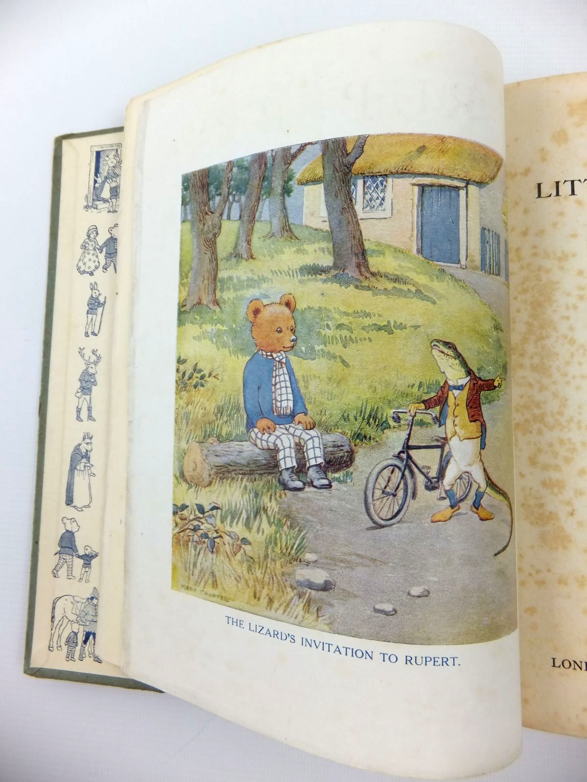 Photo of RUPERT LITTLE BEAR'S ADVENTURES NUMBER ONE written by Tourtel, Mary illustrated by Tourtel, Mary published by Sampson Low, Marston & Co. Ltd. (STOCK CODE: 1208720)  for sale by Stella & Rose's Books
