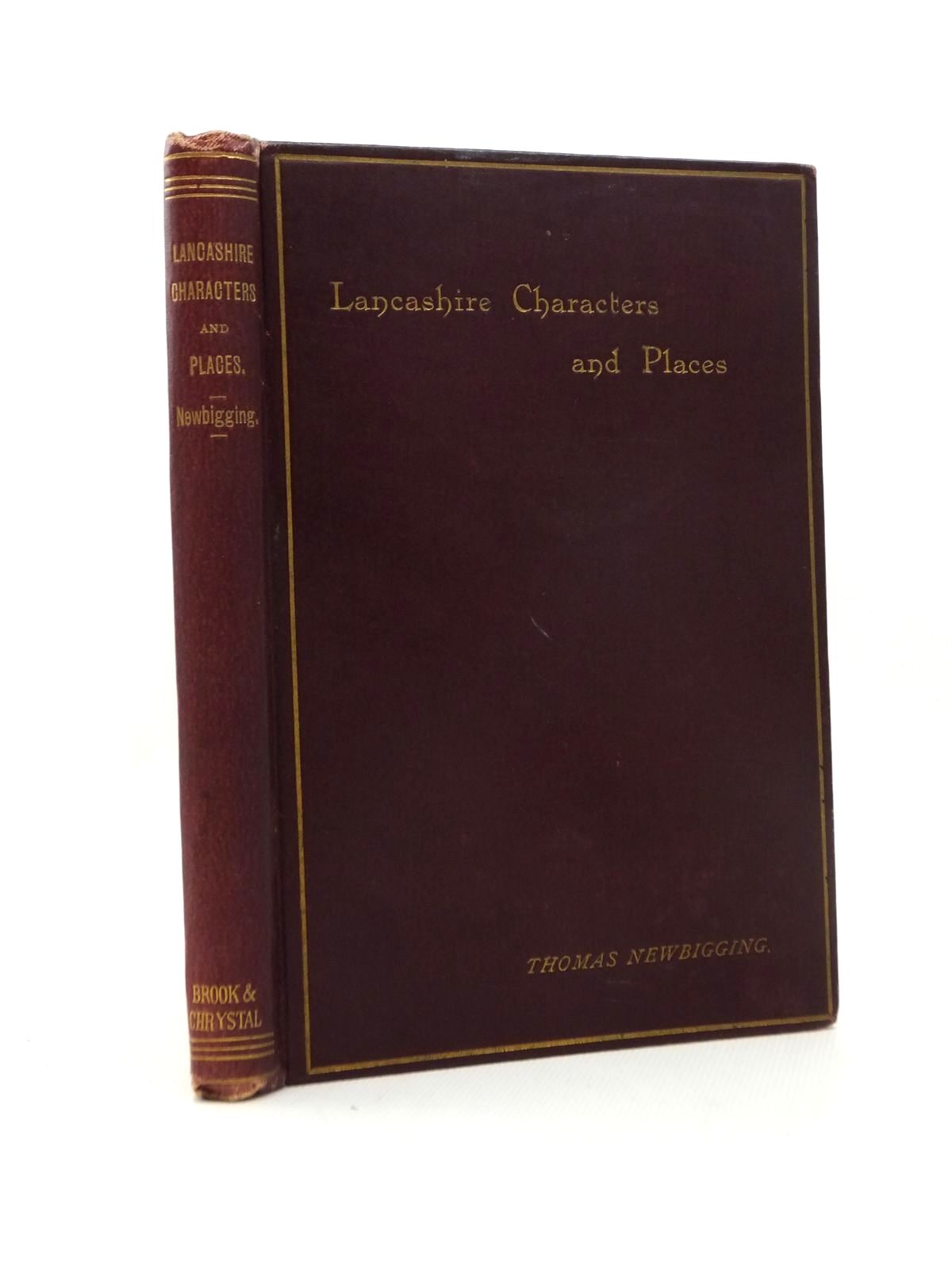 Photo of LANCASHIRE CHARACTERS AND PLACES written by Newbigging, Thomas published by Simpkin, Marshall & Co. (STOCK CODE: 1208782)  for sale by Stella & Rose's Books