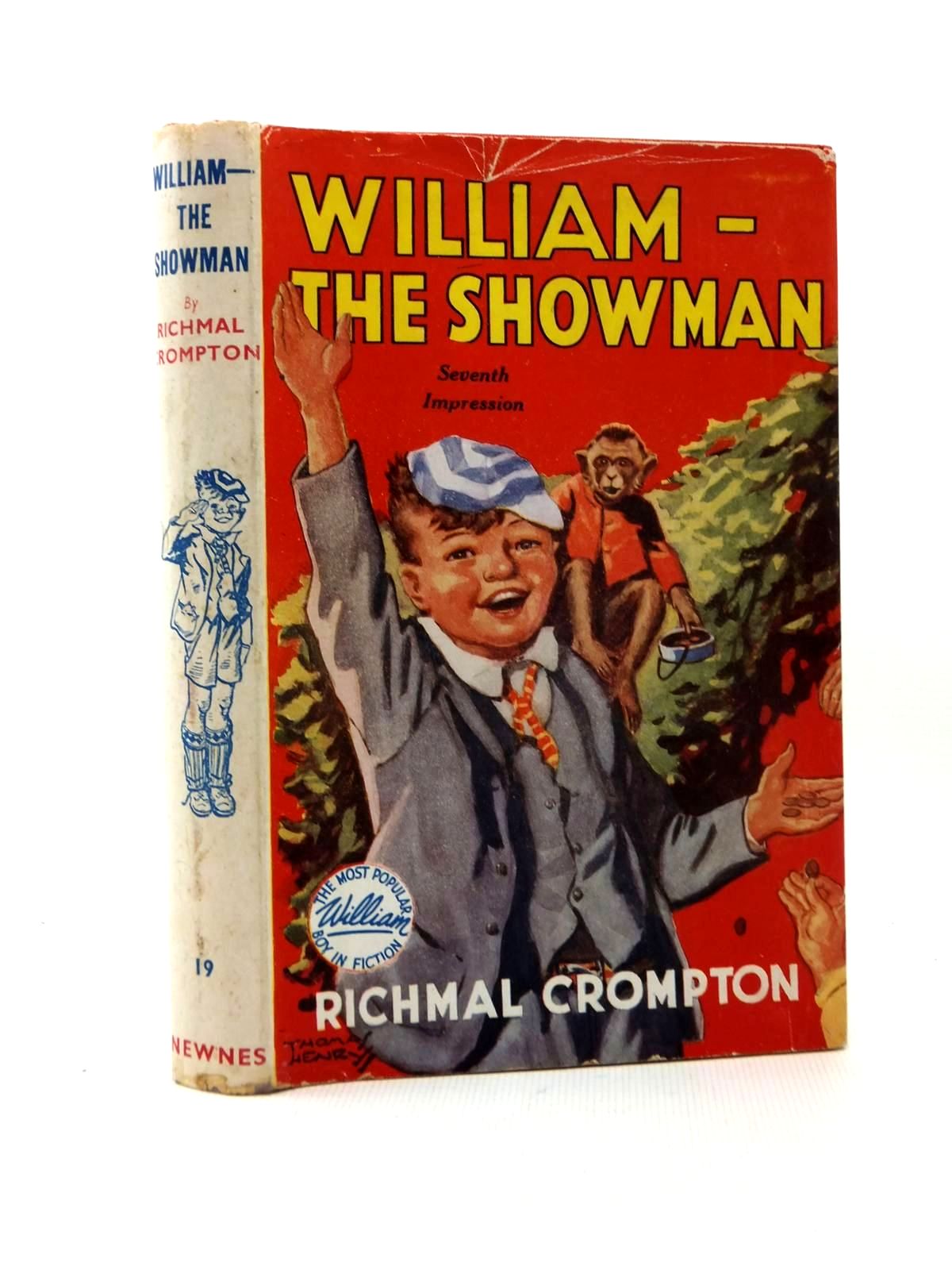Photo of WILLIAM THE SHOWMAN written by Crompton, Richmal illustrated by Henry, Thomas published by George Newnes Limited (STOCK CODE: 1208832)  for sale by Stella & Rose's Books