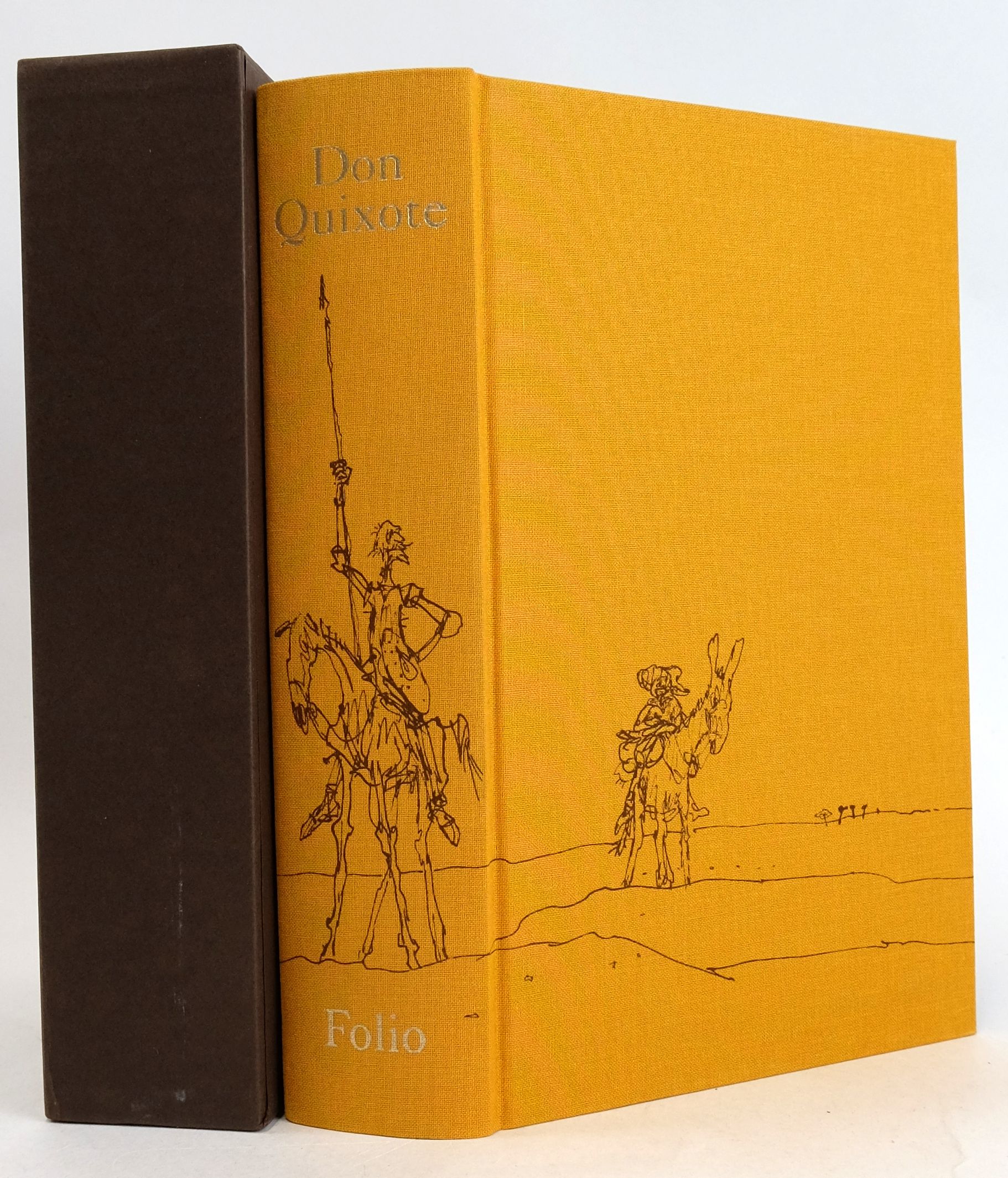 Photo of THE HISTORY AND ADVENTURES OF THE RENOWNED DON QUIXOTE written by De Cervantes, Miguel Smollett, Tobias Chapman, Robin illustrated by Blake, Quentin published by Folio Society (STOCK CODE: 1208926)  for sale by Stella & Rose's Books