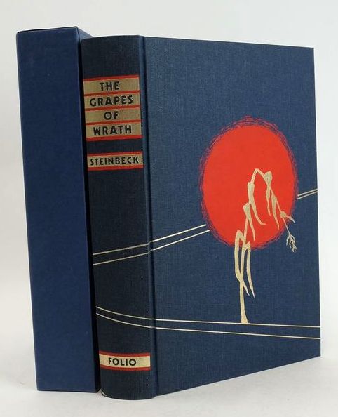 Photo of THE GRAPES OF WRATH written by Steinbeck, John Terkel, Studs illustrated by Christensen, Bonnie published by Folio Society (STOCK CODE: 1208972)  for sale by Stella & Rose's Books