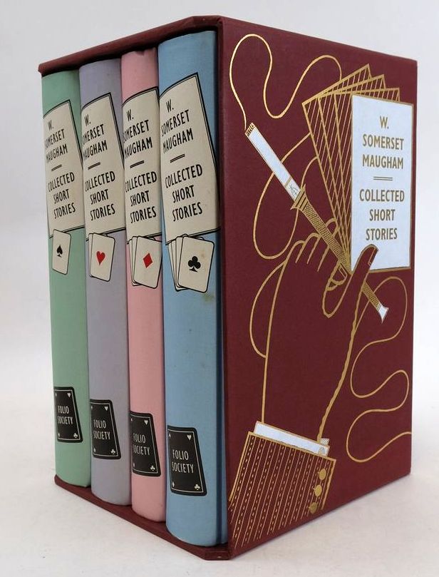 Photo of COLLECTED SHORT STORIES (4 VOLUMES) written by Maugham, W. Somerset Raven, Simon illustrated by Brown, Christopher published by Folio Society (STOCK CODE: 1208977)  for sale by Stella & Rose's Books