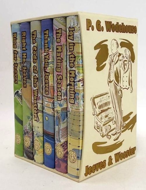 Photo of JEEVES &AMP; WOOSTER (6 VOLUMES) written by Wodehouse, P.G. illustrated by Cox, Paul published by Folio Society (STOCK CODE: 1208983)  for sale by Stella & Rose's Books