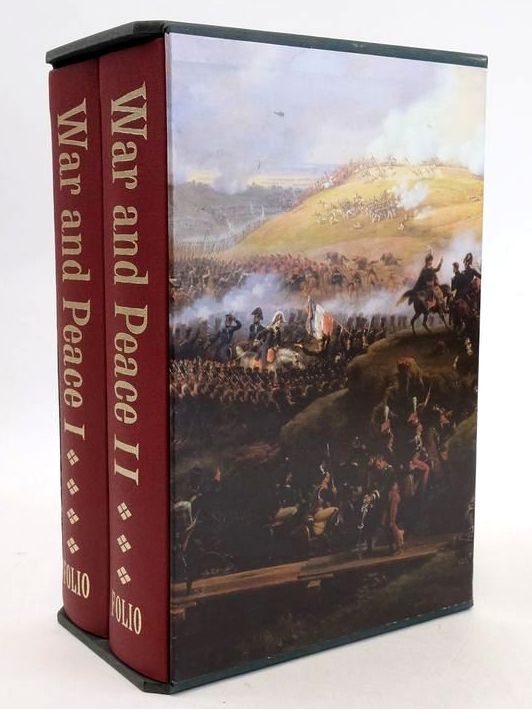 Photo of WAR AND PEACE (2 VOLUMES) written by Tolstoy, Leo Edmonds, Rosemary illustrated by Topolski, Feliks published by Folio Society (STOCK CODE: 1208984)  for sale by Stella & Rose's Books