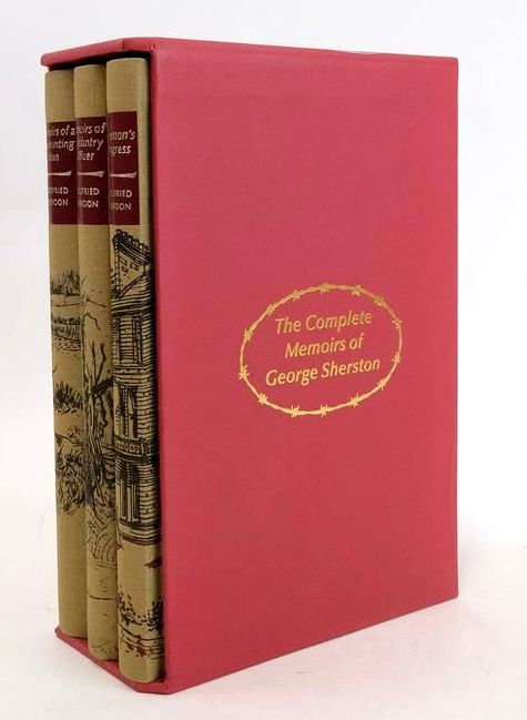 Photo of THE COMPLETE MEMOIRS OF GEORGE SHERSTON (3 VOLUMES) written by Sassoon, Siegfried Lascelles, Alan illustrated by Lawrence, John published by Folio Society (STOCK CODE: 1208985)  for sale by Stella & Rose's Books