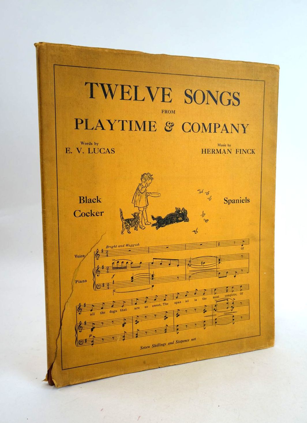 Photo of TWELVE SONGS FROM 'PLAYTIME &AMP; COMPANY' written by Lucas, E.V. published by Methuen &amp; Co. Ltd. (STOCK CODE: 1209008)  for sale by Stella & Rose's Books