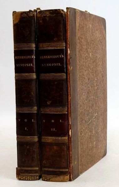 Photo of SYNOPSIS OF THE NATURAL HISTORY OF GREAT BRITAIN AND IRELAND (2 VOLUMES) written by Berkenhout, John published by T. Cadell (STOCK CODE: 1209030)  for sale by Stella & Rose's Books