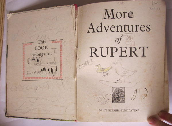 Photo of RUPERT ANNUAL 1937 - MORE ADVENTURES OF RUPERT written by Bestall, Alfred illustrated by Bestall, Alfred published by Daily Express (STOCK CODE: 1305553)  for sale by Stella & Rose's Books