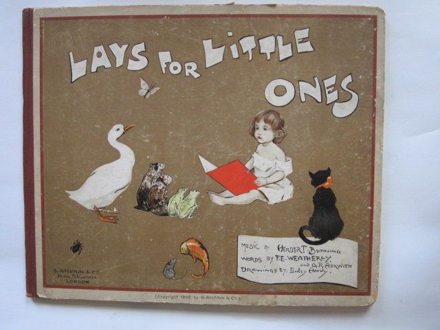 Photo of LAYS FOR LITTLE ONES written by Weatherly, F.E. Askwith, G.R. illustrated by Hardy, Dudley published by G. Ricordi &amp; Co. (STOCK CODE: 1305789)  for sale by Stella & Rose's Books