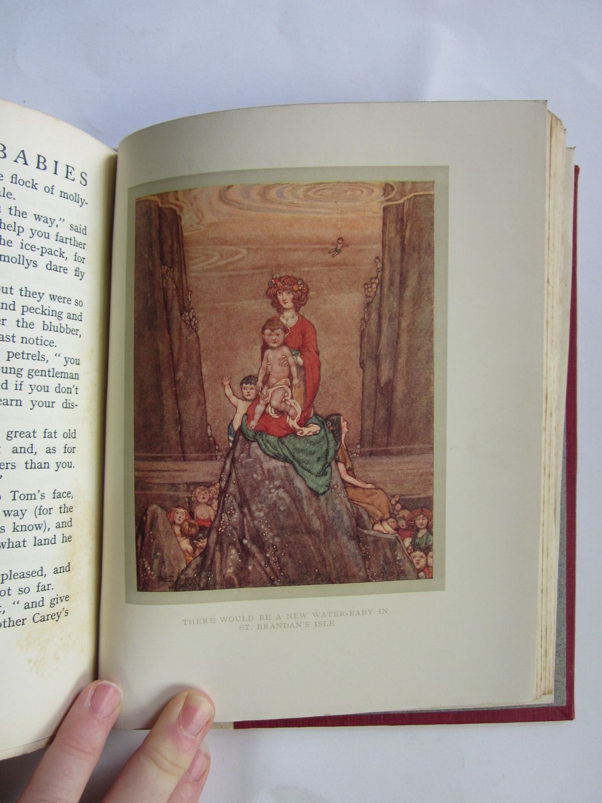 Photo of THE WATER-BABIES written by Kingsley, Charles illustrated by Robinson, W. Heath published by Constable & Co. Ltd. (STOCK CODE: 1308562)  for sale by Stella & Rose's Books